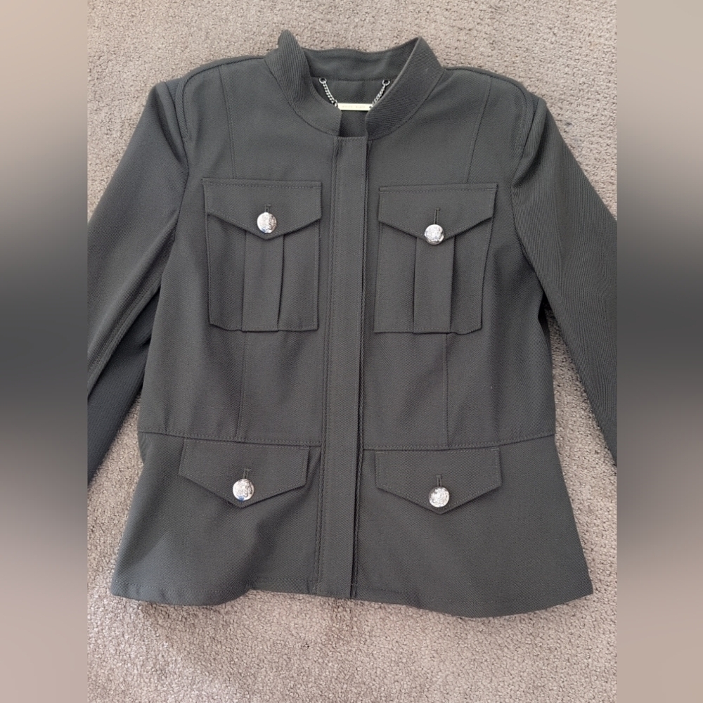White House Black Market Stylist Jacket In Sergeant - Picture 3 of 9
